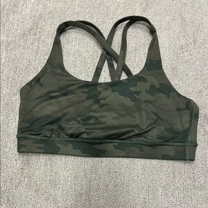 Lululemon Camo Sports Bra